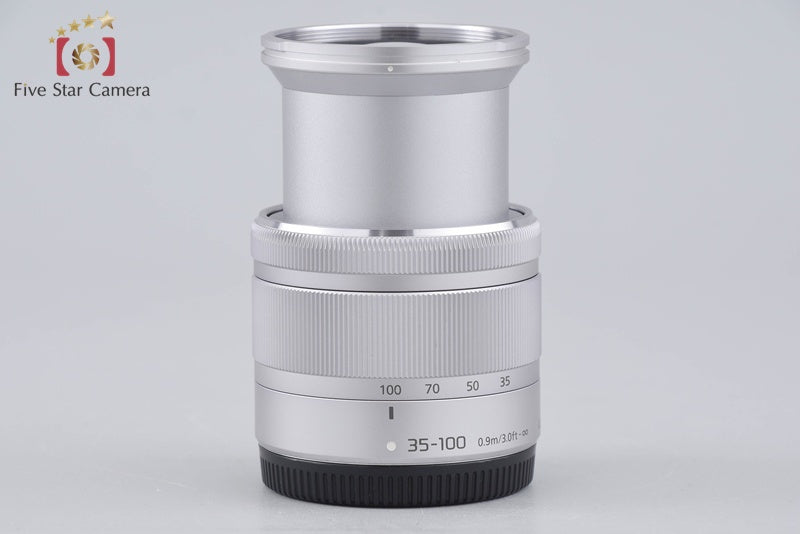 Panasonic LUMIX G VARIO 35-100mm f/4-5.6 ASPH. MEGA O.I.S. H-FS35100 Silver