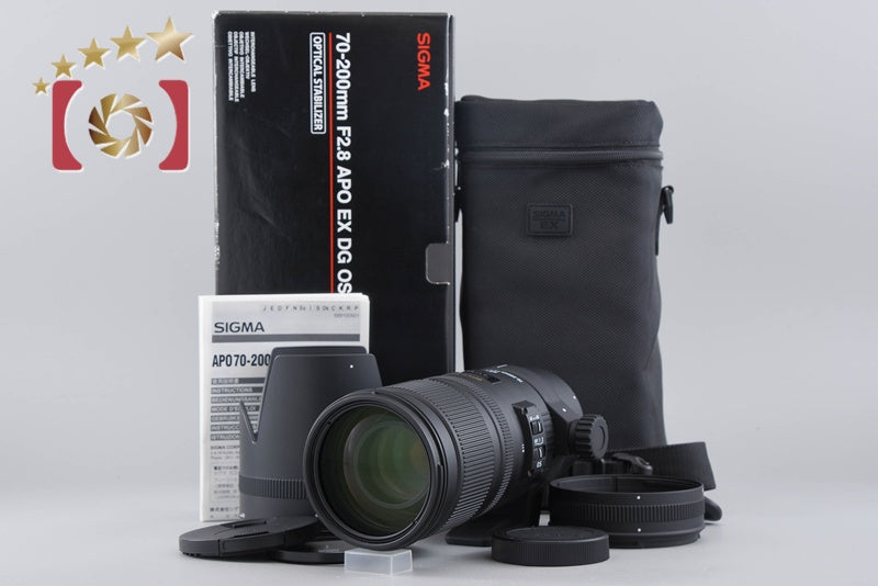 Sigma APO 70-200mm f/2.8 EX DG OS HSM for Canon w/ Box