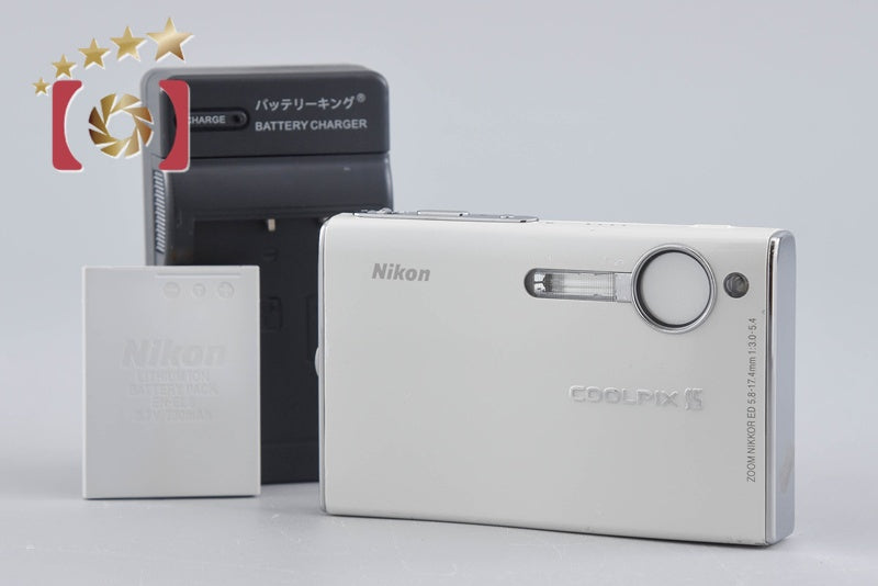 Nikon COOLPIX S5 Gloss White 6.0 MP Digital Camera