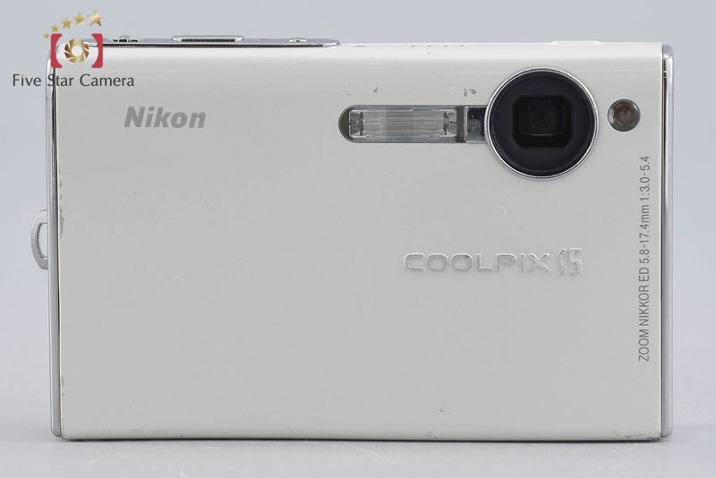 Nikon COOLPIX S5 Gloss White 6.0 MP Digital Camera