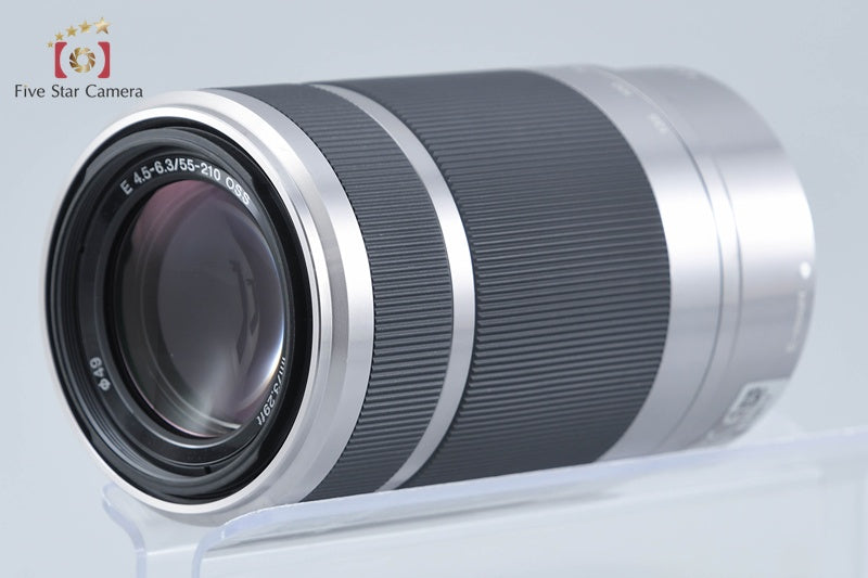 Sony E 55-210mm f/4.5-6.3 OSS Silver SEL55210