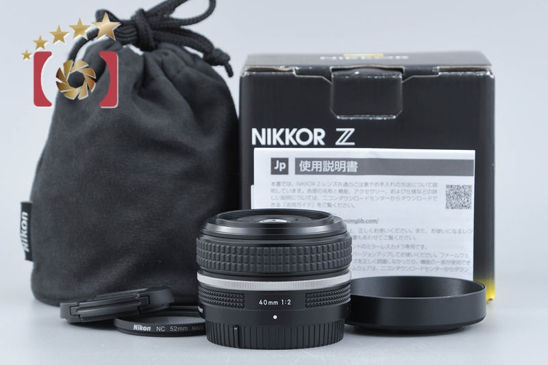 Nikon NIKKOR Z 40mm f/2 SE w/ Box