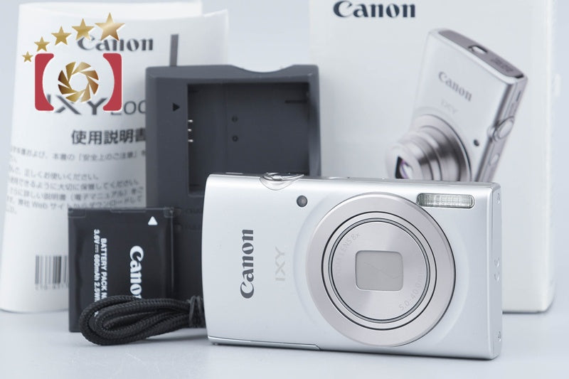 Canon IXY 200 Silver 20.0 MP Digital Camera w/ Box