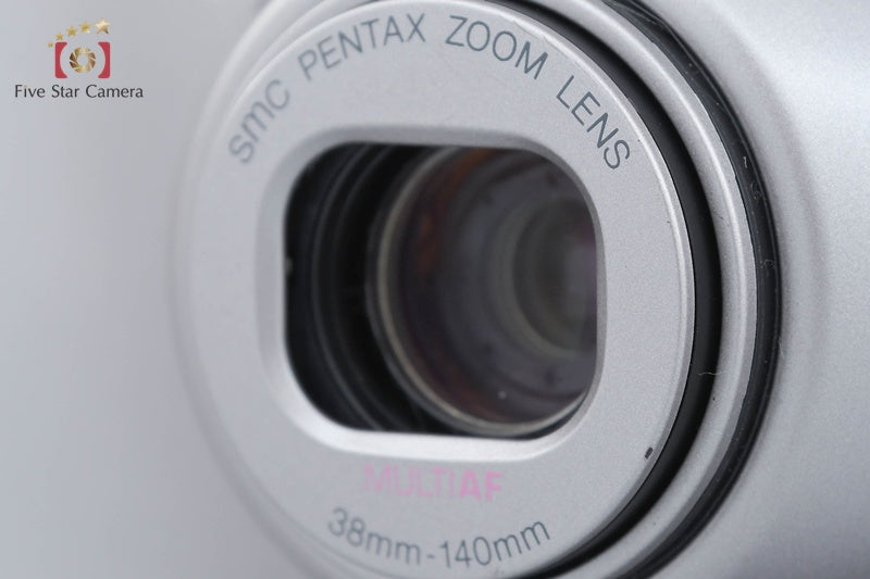 Pentax ESPIO 140 Silver 35mm Point & Shoot Film Camera