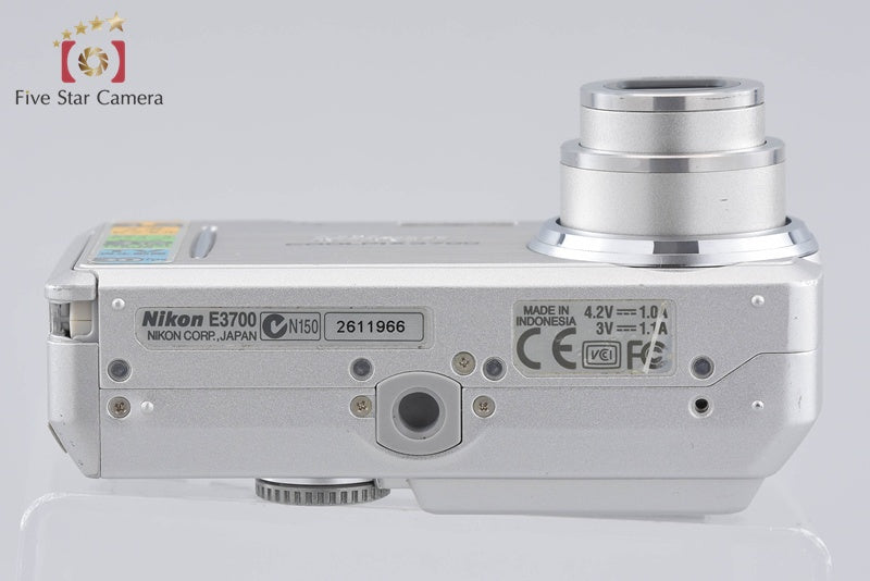 Nikon COOLPIX E3700 Silver 3.2 MP Digital Camera