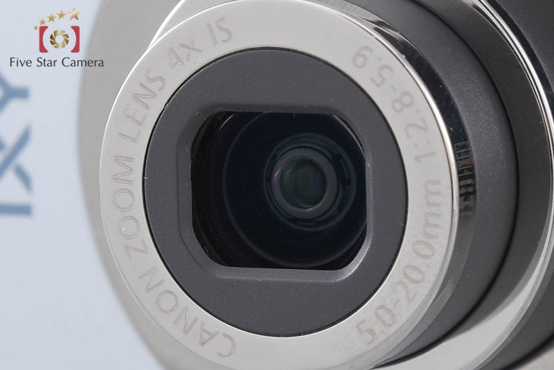 Canon IXY 200F Silver 12.1 MP Digital Camera w/ Box