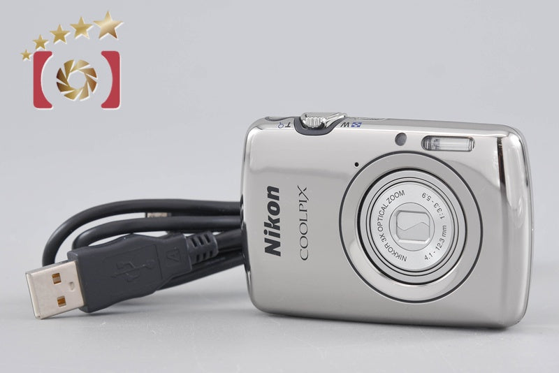 Nikon COOLPIX S01 Mirror Silver 10.1 MP Digital Camera