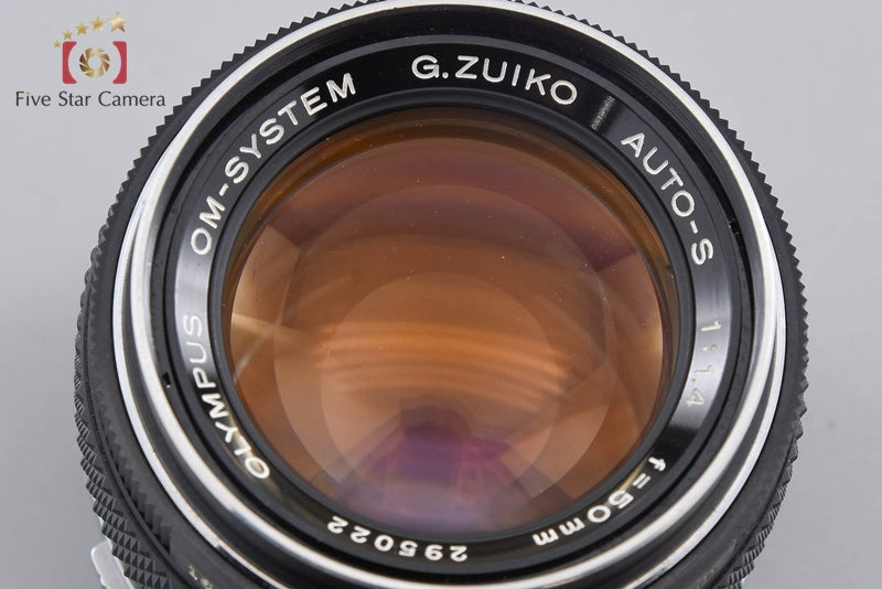 Olympus G.ZUIKO AUTO-S 50mm f/1.4