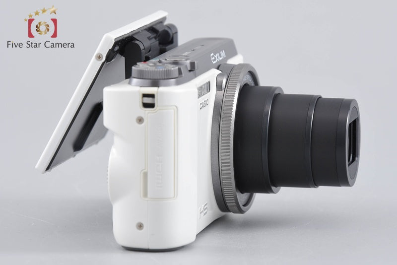 Casio HIGH SPEED EXILIM EX-ZR1100 White 16.1 MP Digital Camera w/ Box