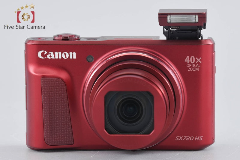Canon PowerShot SX720 HS Red 20.3 MP Digital Camera w/ Box