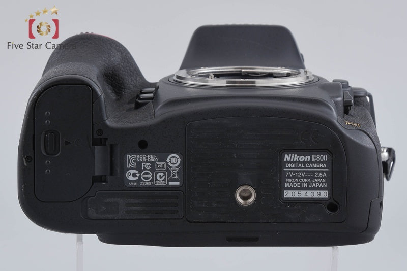 Nikon D800 36.3 MP Full Frame Digital SLR Camera Body w/ Box