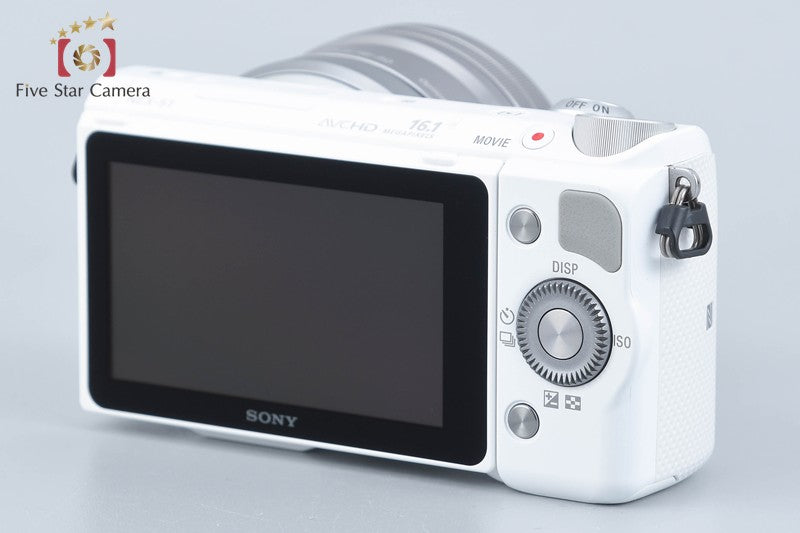 Sony Alpha α NEX-5T White 16.1 MP Digital Camera 16-50 Lens International Model