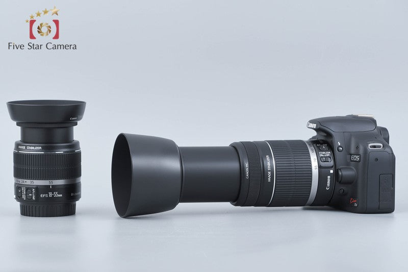 "Count 1,251" Canon EOS Kiss X3 / Rebel T1i / 500D 15.1 MP 18-55 55-250 Lenses