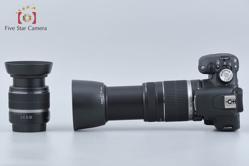 "Count 1,251" Canon EOS Kiss X3 / Rebel T1i / 500D 15.1 MP 18-55 55-250 Lenses