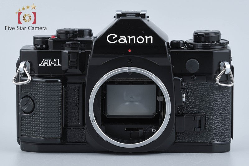 Canon A-1 Black 35mm SLR Film Camera Body