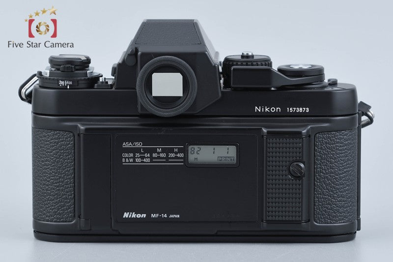 Nikon F3 Eye Level 35mm SLR Film Camera w/ MF-14 Data Back