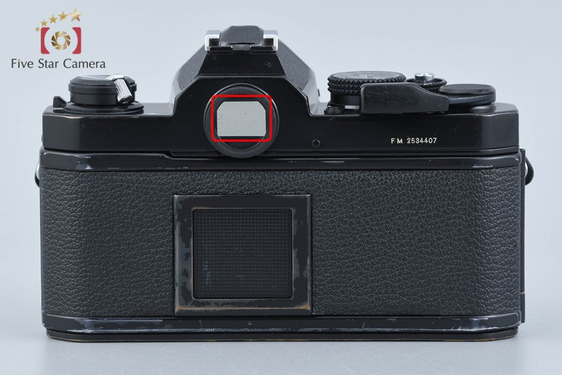 Nikon FM Mid Model Black 35mm SLR Film Camera Body