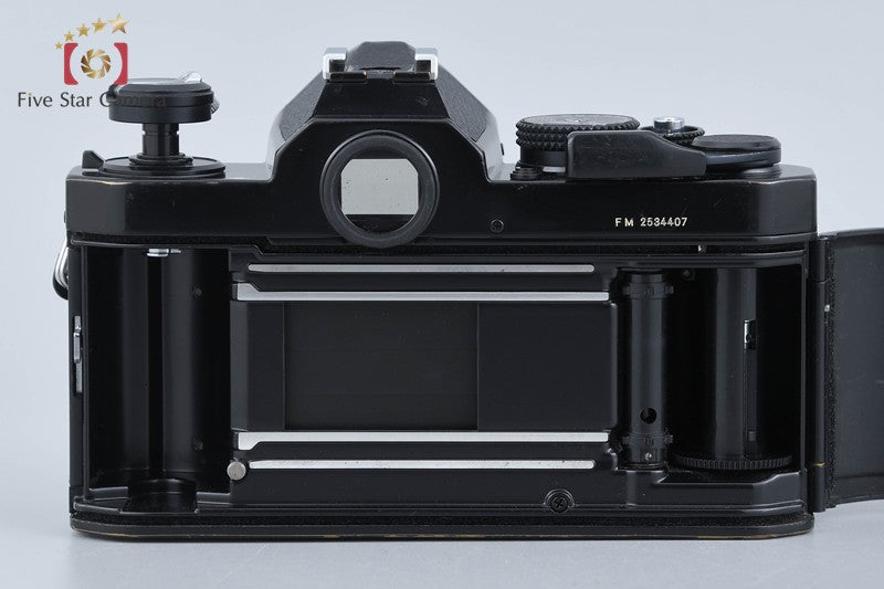 Nikon FM Mid Model Black 35mm SLR Film Camera Body