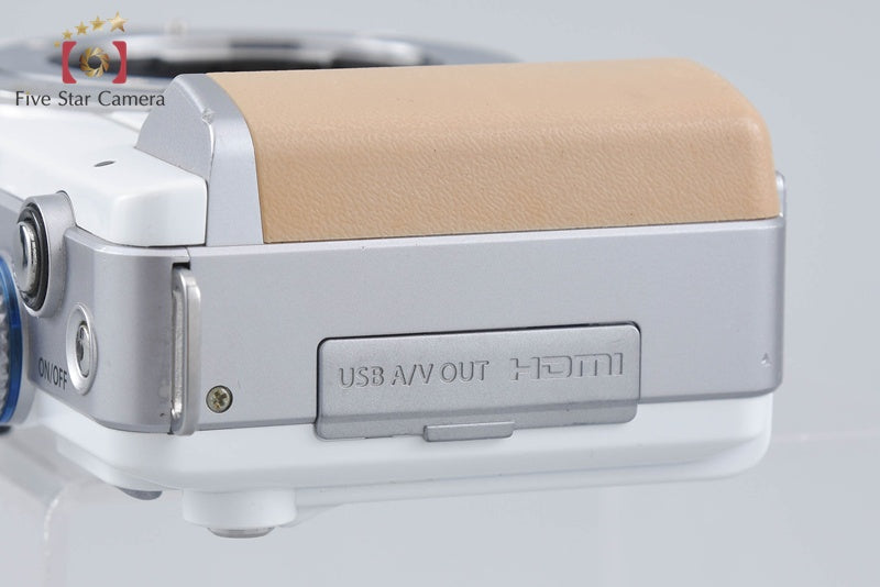 Olympus PEN E-PL1 White 12.3 MP Digital Mirrorless Camera Body