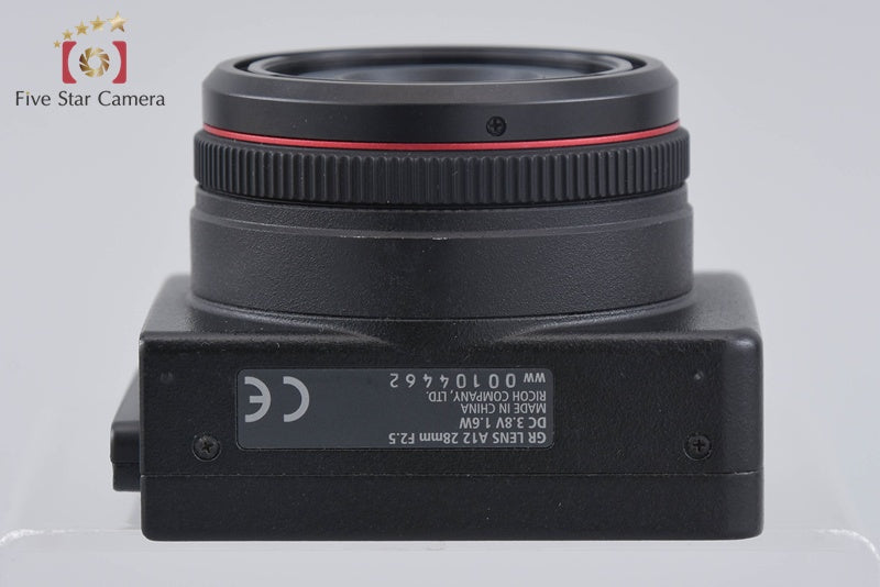 "Shutter count 4,039" Ricoh GR Lens A12 28mm f/2.5 for GXR