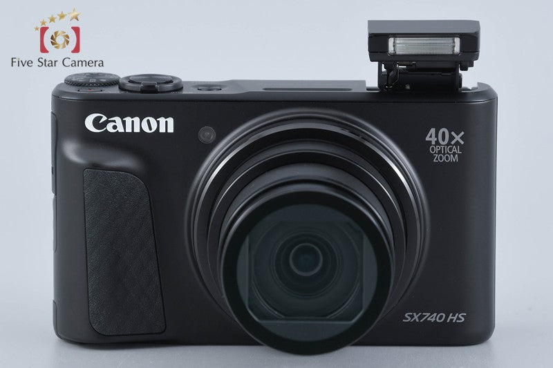 Canon PowerShot SX740 HS Black 20.3 MP Digital Camera w/ Box