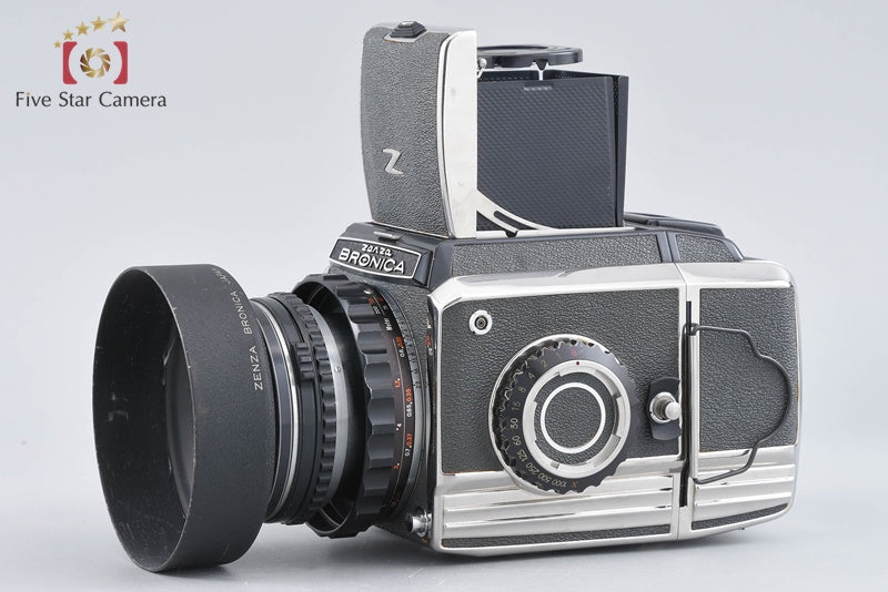 Zenza Bronica S2 Early Model Silver + Nikon NIKKOR-P 75mm f/2.8