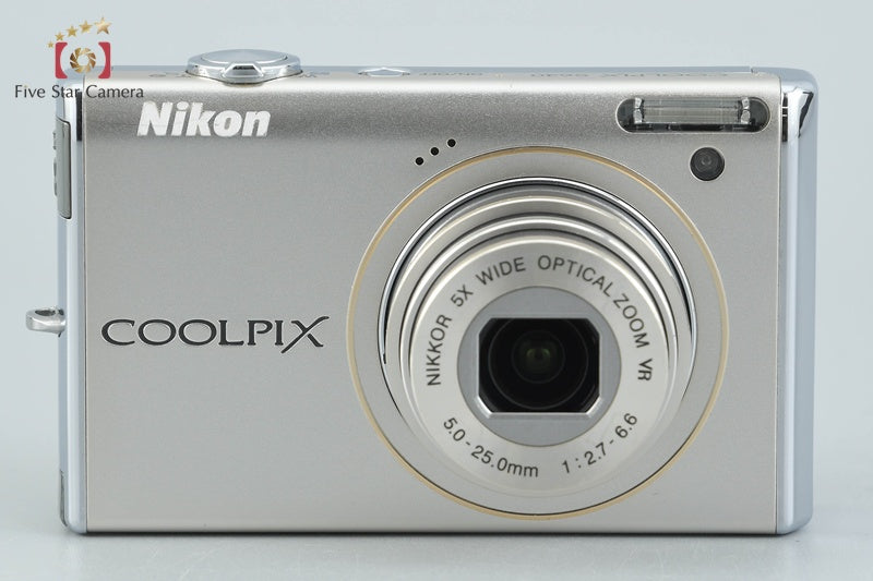 Nikon COOLPIX S640 Ice Silver 12.2 MP Digital Camera