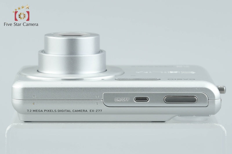 CASIO EXILIM EX-Z77 Silver 7.2 MP Digital Camera