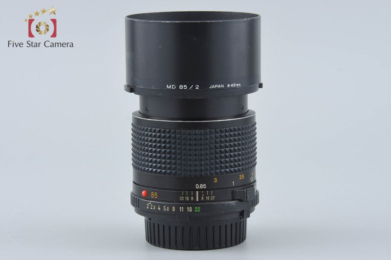 Minolta New MD 85mm f/2