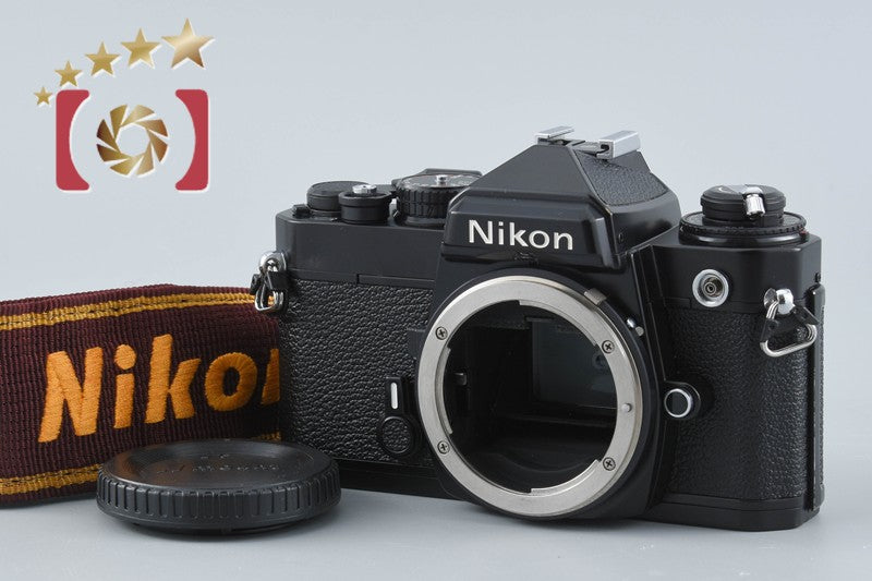 Nikon FE Black 35mm SLR Film Camera Body