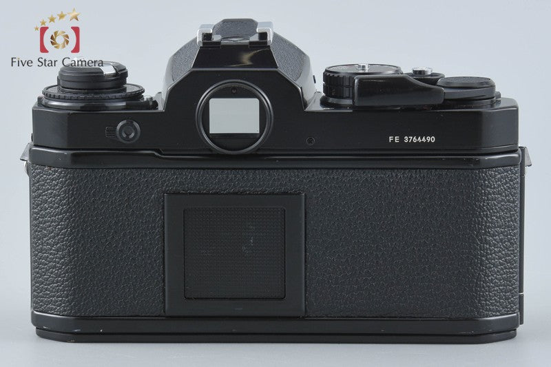 Nikon FE Black 35mm SLR Film Camera Body