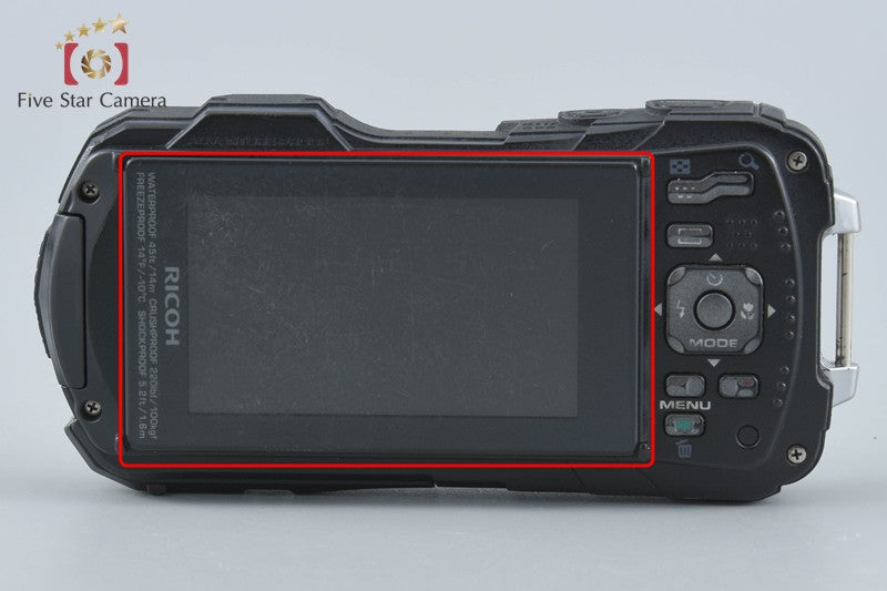 Ricoh PENTAX WG-60 Red 16.0 MP Waterproof Action Camera