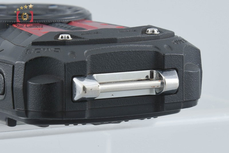 Ricoh PENTAX WG-60 Red 16.0 MP Waterproof Action Camera