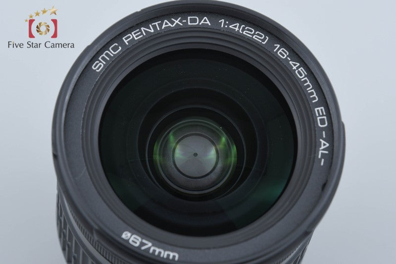 PENTAX SMC DA 16-45mm f/4 ED AL