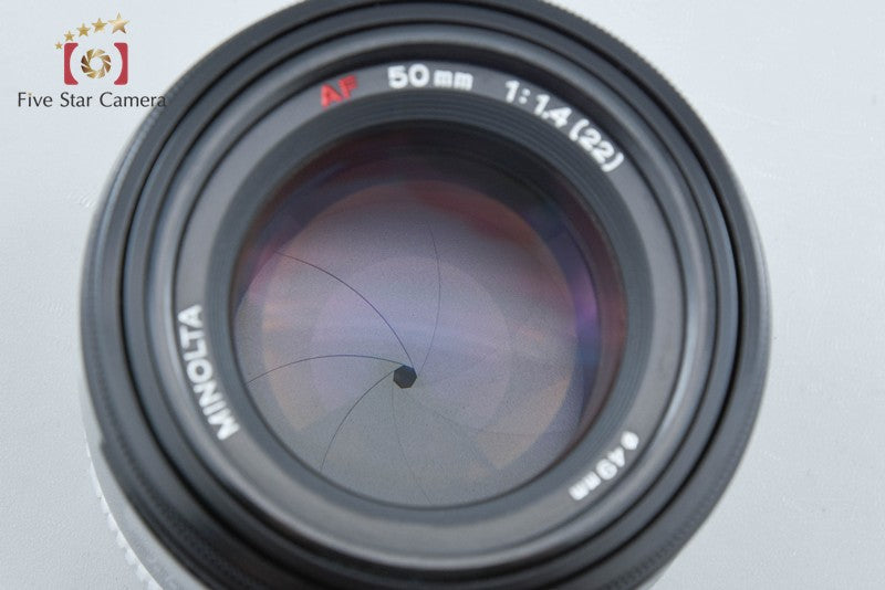 Minolta AF 50mm f/1.4 Early Model Sony / Minolta A Mount Lens