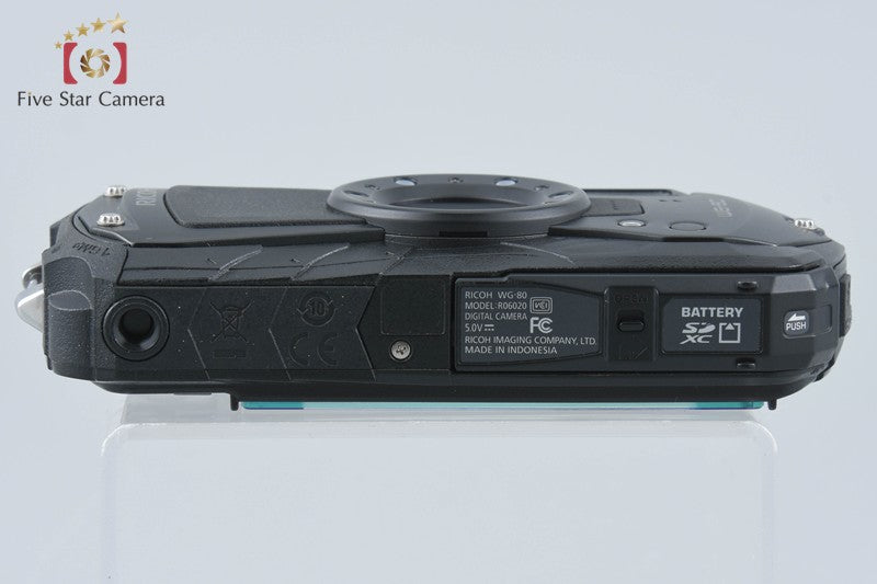 "Shutter count 3,155" Ricoh Pentax WG-80 Black 16.0 MP Waterproof Action Camera