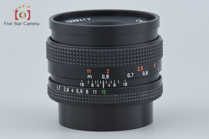 CONTAX Carl Zeiss Planar 50mm f/1.7 T* MMJ