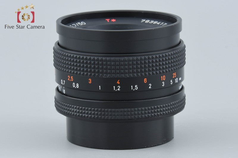 CONTAX Carl Zeiss Planar 50mm f/1.7 T* MMJ