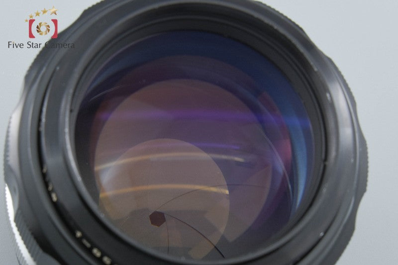 Nikon NIKKOR-H Auto 85mm f/1.8 Non Ai Lens