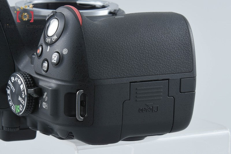 "Shutter count 2,855" Nikon D5300 Black 24.2 MP DSLR Camera Body