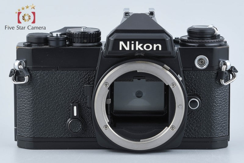 Nikon FE Black 35mm SLR Film Camera Body