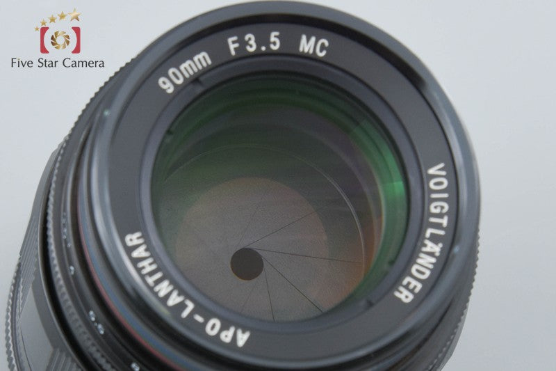 Voigtlander APO-LANTHAR 90mm f/3.5 MC Black L39 LTM Leica Thread Mount Lens
