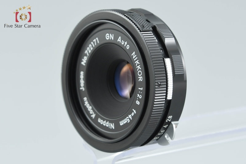 Nikon GN Auto NIKKOR 45mm f/2.8 Non Ai Lens