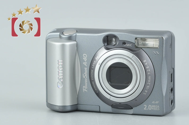 Canon PowerShot A40 Silver 2.0 MP Digital Camera