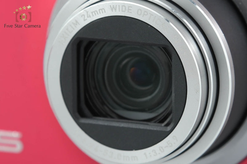 Casio HIGH SPEED EXILIM EX-ZR500 Red 16.1 MP Digital Camera