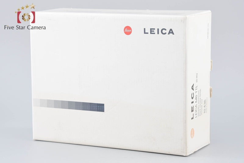 Leica M6 TTL 0.85 Black Rangefinder Film Camera Body w/ Box