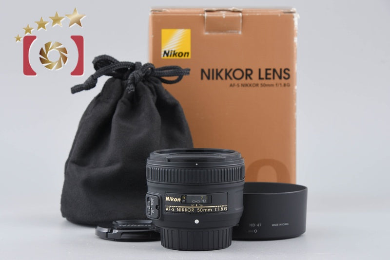 Nikon AF-S NIKKOR 50mm f/1.8 G w/ Box