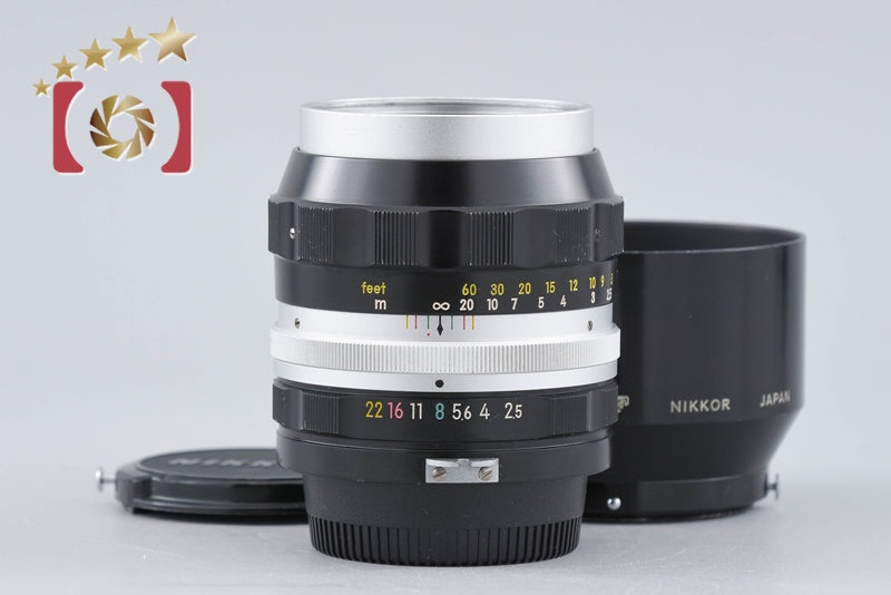 Nikon NIKKOR-P Auto 105mm f/2.5 Non Ai Lens