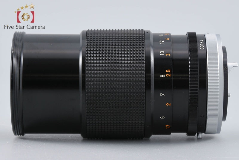 Canon FD 135mm f/2.5 S.C.