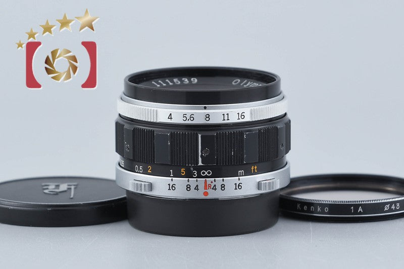 OLYMPUS E.ZUIKO AUTO-W 25mm f/4 for Pen F FT FV